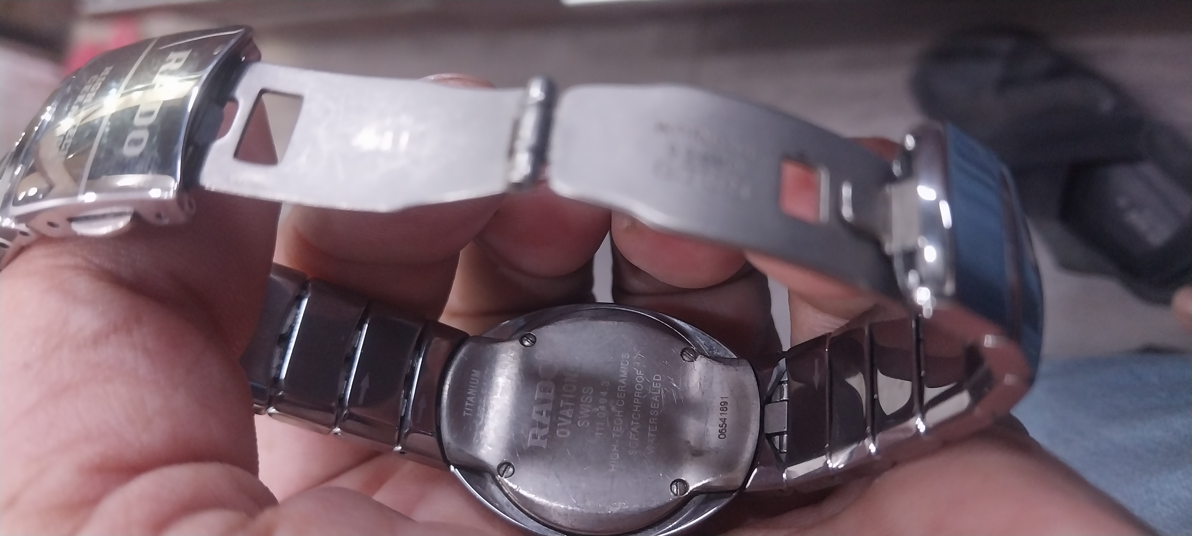 Rado Jublee ceramic close up